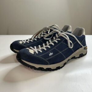 Lomer Maipos MTX Suede Shoes Mens 14 Marine Blue Sneakers Outdoor Hiking